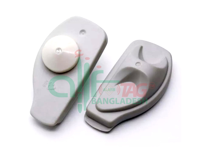 White Tyco Security Hard Tag
